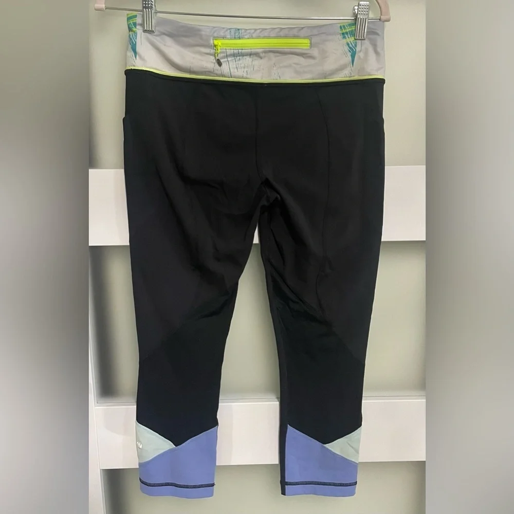 Black and Blue Leggings by lululemon athletica